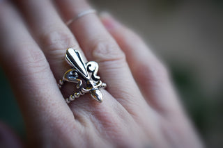 FLEUR DE LIS RING by ALISON FORD