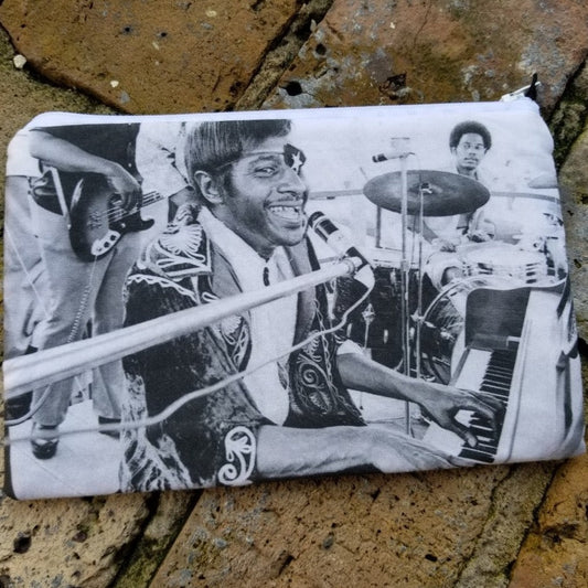 JAMES BOOKER at JAZZ FEST MEDIUM ZIPPER BAG