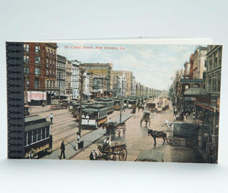 CANAL STREET POSTCARD NOTEBOOK