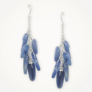 MEDITERRANEAN EARRINGS KYANITE