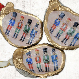 NUTCRACKER OYSTER ORNAMENT