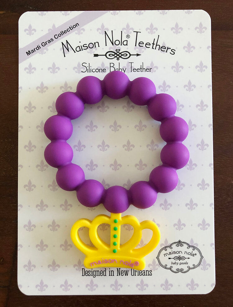 NEW ORLEANS THEME SILICONE TEETHERS