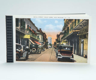 ROYAL STREET POSTCARD NOTEBOOK