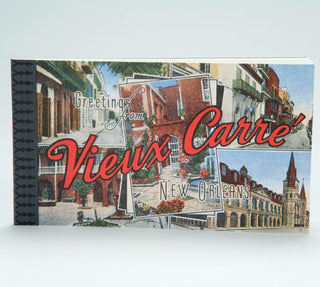 VIEUX CARRE POSTCARD NOTEBOOK